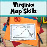 Virginia Map Skills -Map Skills First Grade - Map Skills W