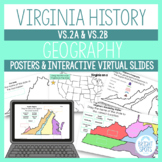 Virginia Maps Virtual Interactive Slides SOL VS.2a VS.2b G