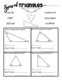 Virginia Math SOL 5.13 Triangles