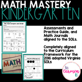 Virginia SOL Mastery for Kindergarten Math