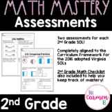 Virginia SOL Math Assessments for 2nd Grade