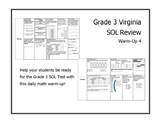 Virginia SOL Math Warm Up #4