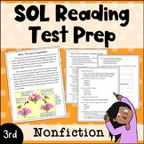 Virginia SOL Reading Review - Nonfiction Passages - 3rd Grade