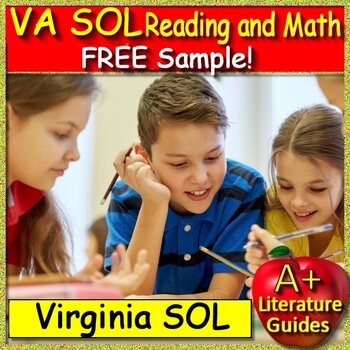 Preview of Virginia SOL Reading and Math Passages, Questions, Math Problems VA SOL