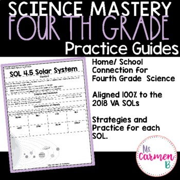Preview of Virginia Science Practice Guides for 4th Grade