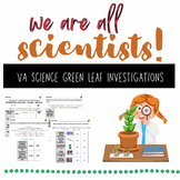 Virginia Science SOL 1.2 Green Leaf Force and Motion Inves