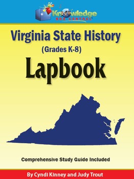 Preview of Virginia State History Lapbook / Interactive Notebook - EBOOK