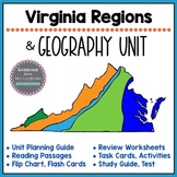 Virginia Studies Regions and Geography Unit VS.2a,b,c (Bun