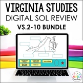 Virginia Studies Google Drive Review Bundle (VS.2-VS.10)