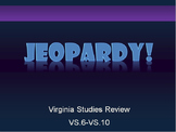 Virginia Studies Review Jeopardy (Part 2)