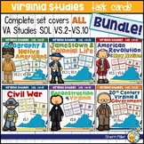 Virginia Studies Task Cards Bundle VS.2-VS.10