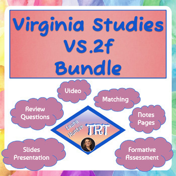 Preview of Virginia Studies VS.2f Bundle (Virginia Archaeology)