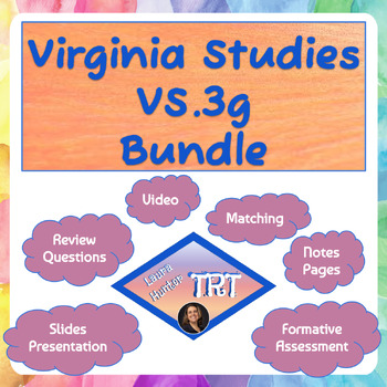 Preview of Virginia Studies VS.3g Bundle (Jamestown: Native American Contributions)