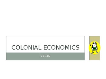 Preview of Virginia Studies VS.4d Colonial Economics