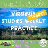 Virginia Studies Weekly practice FREEBIE