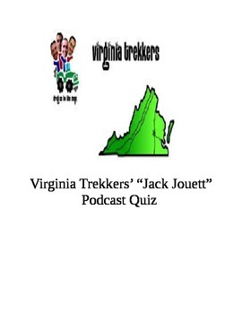 Preview of Virginia Trekkers' Podcast Quiz "Jack Jouett"