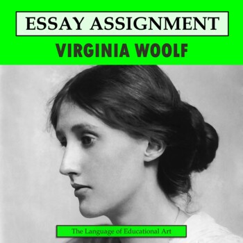 Virginia Woolf Research Organizer Paper Assignment AP ELA CCSS Rubric