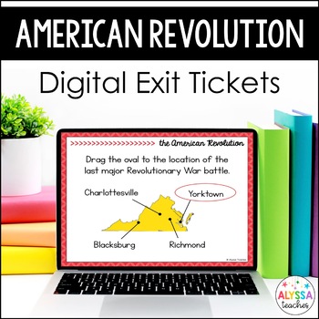 Preview of Virginia in the American Revolution Digital Exit Tickets (VS.5)