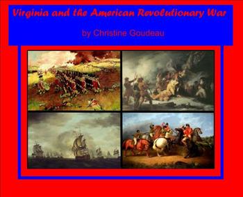 Preview of Virginia Studies SMARTboard Lesson - VA in the Revolutionary War - SOL VS.5
