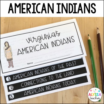 Preview of Virginia's American Indians Flip Book (VS.2)