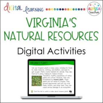 Preview of Virginia's Natural Resources Digital Activities