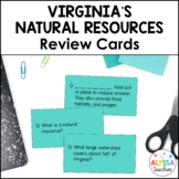 Virginia's Natural Resources Flash Cards | SOL 4.8