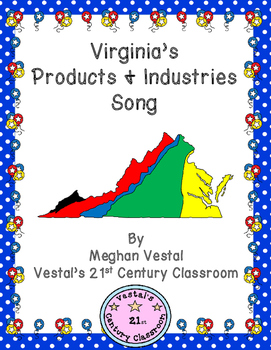 Preview of Virginia's Products and Industries Song