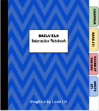 Virtual 3-5 Grade Interactive ELA Notebook