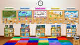 Virtual Animal Habitats Theme Classroom Template