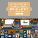 Virtual Art Room, Gallery and Choice Room Bundle
