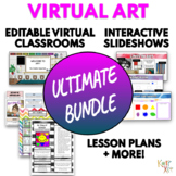 Virtual Art ULTIMATE bundle | Distance Learning Art Lesson