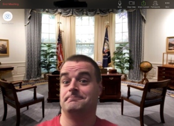 Zoom Background Oval Office