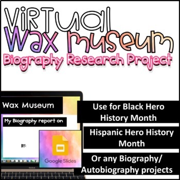 Preview of Virtual Biography Night Research Project | WAX MUSEUM