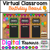 Virtual Birthday Board | For Google Slides™ | Distance Learning