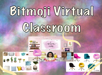 Preview of Virtual Bitmoji Classroom