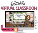 Virtual Bitmoji Classroom Agenda Slides