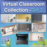 Virtual Bitmoji Classroom Background Collection - Set 2 - 