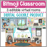 Virtual Bitmoji Classroom Templates (EDITABLE!)