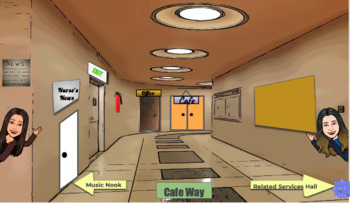 Preview of Virtual Office Hallway