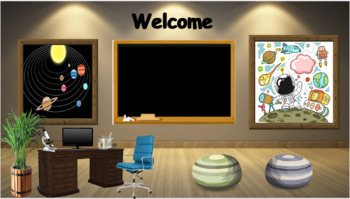 Preview of Virtual Bitmoji Science Classroom