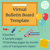 Virtual Bulletin Board Template