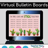Virtual Bulletin Boards {Google Slides}