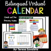 Virtual Calendar Bilingual (Spanish and English)
