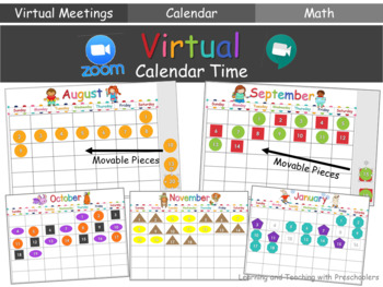 Preview of Virtual Calendar Time for Distance Learning