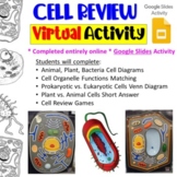 Virtual Cell Review Activities (Plant, Animal, Bacteria Ce