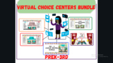 Virtual Centers for Blended Learning Bundle Prek to 3rd