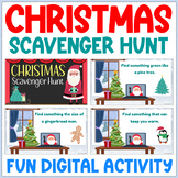 Virtual Christmas Scavenger Hunt - Digital Christmas Party