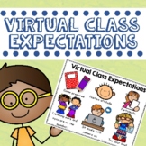 Free Virtual Class Expectation Poster