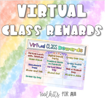 Preview of Virtual Class Rewards: Digital Learning Resource