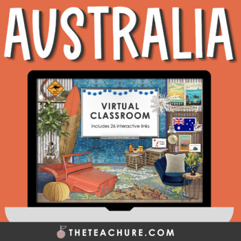 Preview of Virtual Classroom Background [Australia]